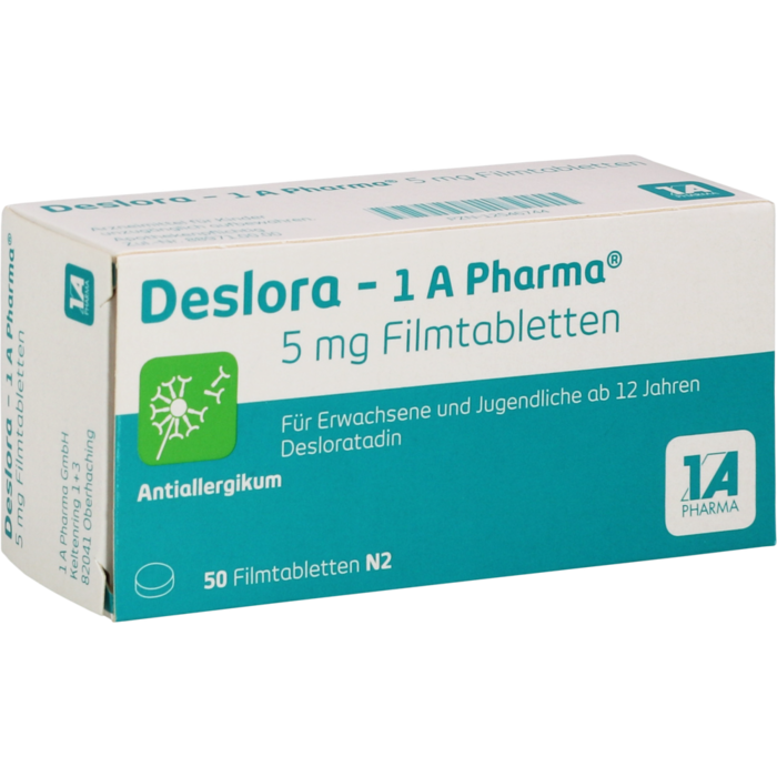 DESLORA-1A Pharma 5 mg Filmtabletten