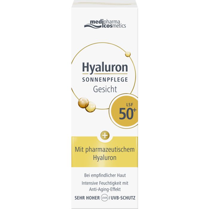 Hyaluron Sonnenpflege Gesicht Creme Lsf 50 50 Ml Sonnenschutz Haut Haut Haare Nagel Arzneimittel Vitenda De