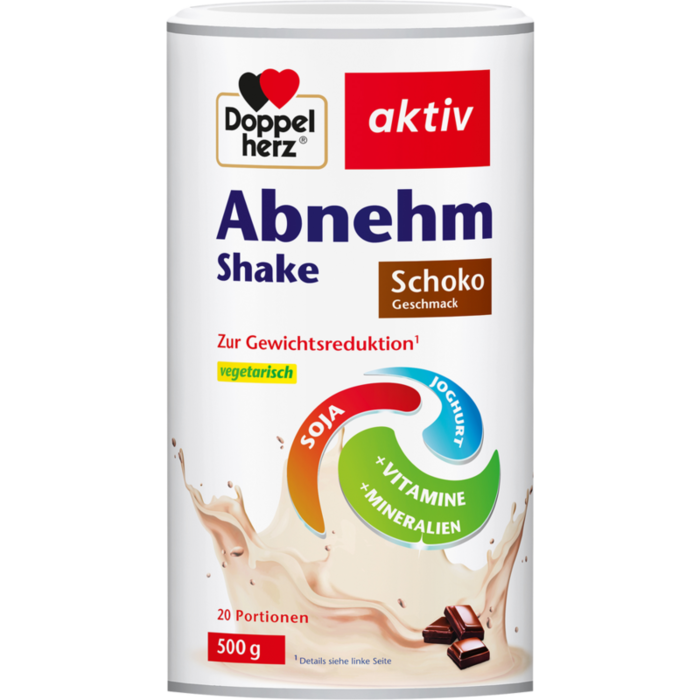 DOPPELHERZ Abnehm Shake Schoko Pulver