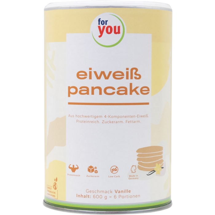 FOR YOU eiweiß pancakes Vanille Pulver