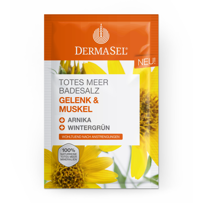 DERMASEL Totes Meer Badesalz Gelenk & Muskel