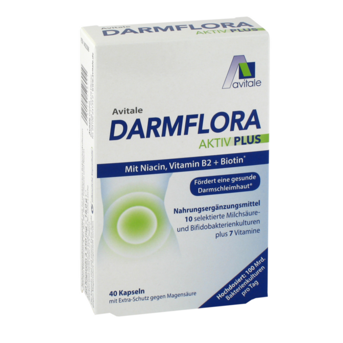 DARMFLORA Aktiv Plus 100 Mrd.Bakterien+7 Vitamine