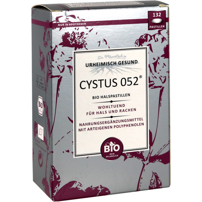 CYSTUS 052 Bio Halspastillen