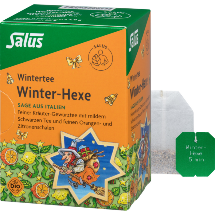 WINTER-HEXE Kräuter-Gewürztee Bio Salus Filterbtl.