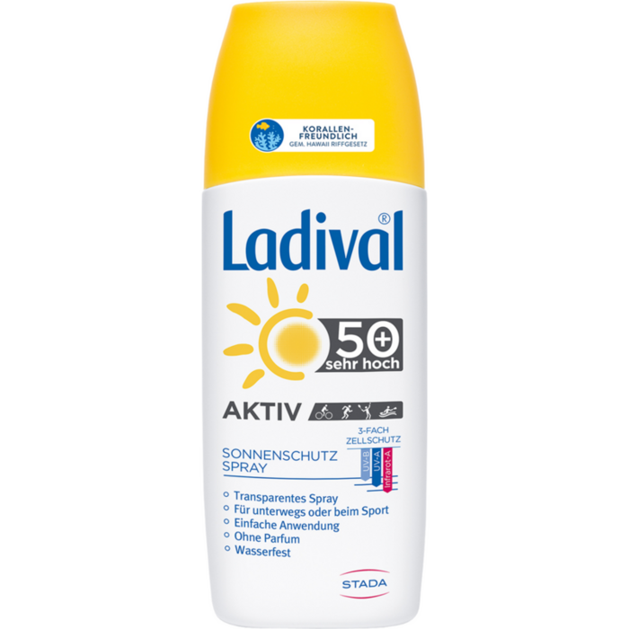 LADIVAL Aktiv Sonnenschutz Spray LSF 50+