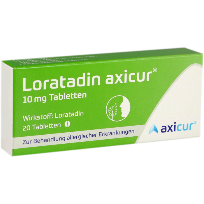 LORATADIN axicur 10 mg Tabletten