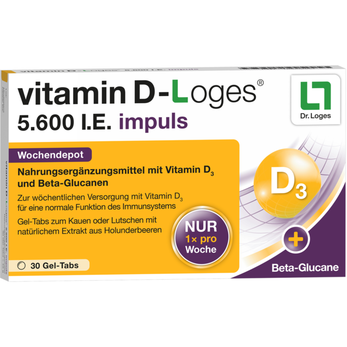 VITAMIN D-LOGES 5.600 I.E. impuls Wochendepot KTA