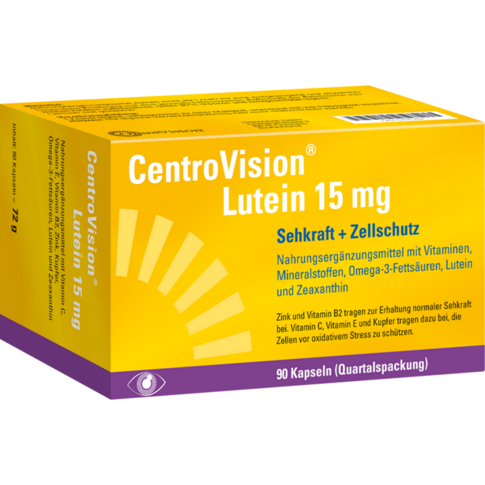 CENTROVISION Lutein 15 mg Kapseln