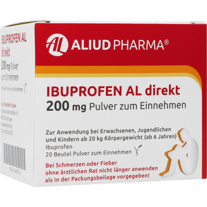 IBUPROFEN AL direkt 200 mg Pulver zum Einnehmen