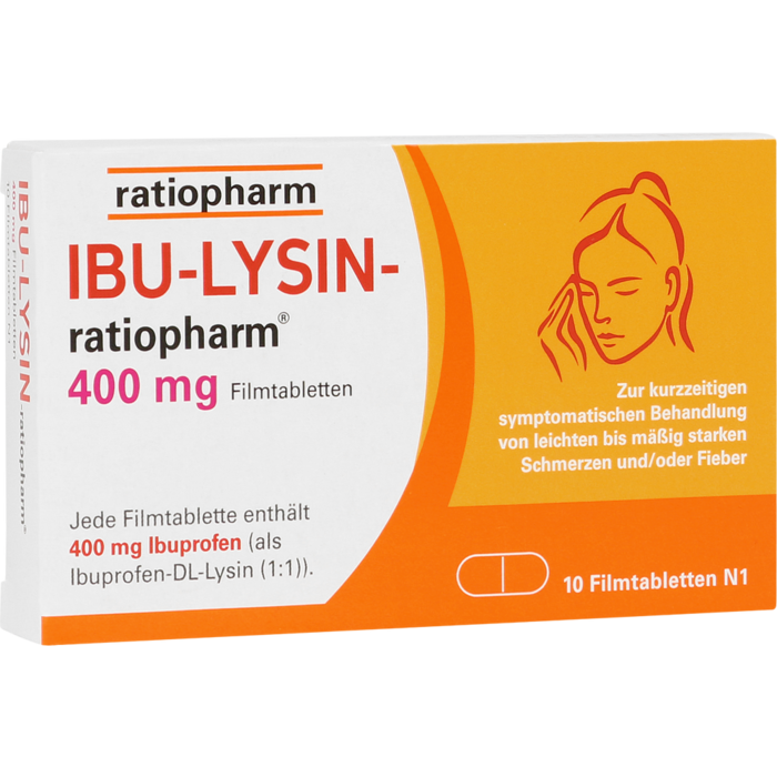 IBU-LYSIN-ratiopharm 400 mg Filmtabletten