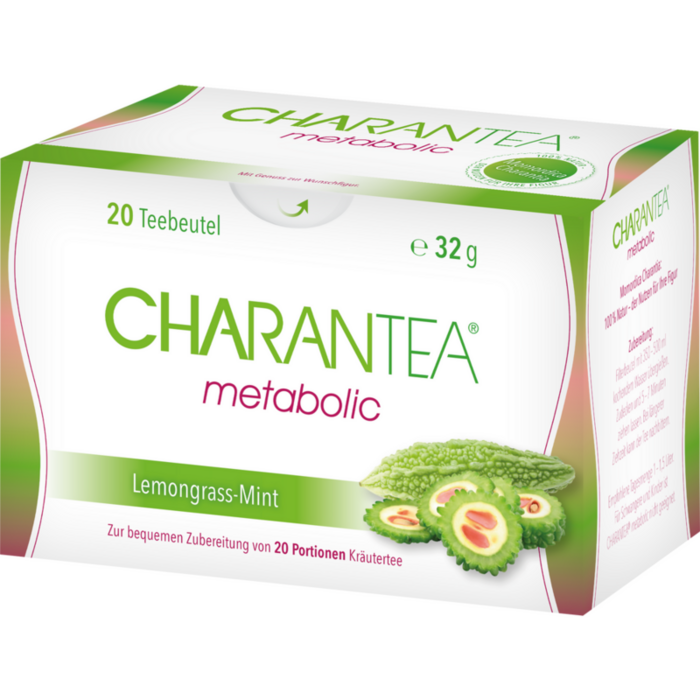 CHARANTEA metabolic Lemon/Mint Filterbeutel