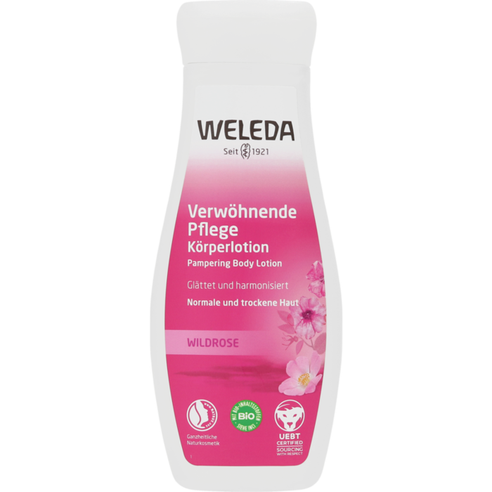 WELEDA Wildrose verwöhnende Pflege Körperlotion
