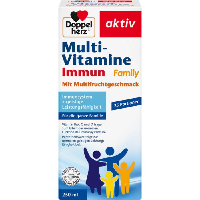 DOPPELHERZ Multi-Vitamine Immun Family flüssig