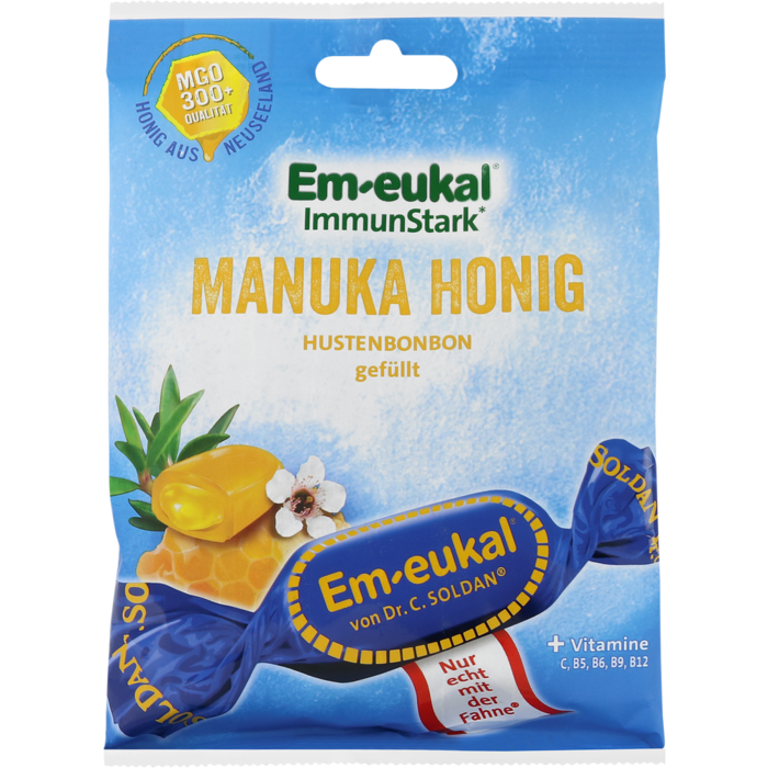 EM-EUKAL Bonbons Manuka-Honig gefüllt zuckerhaltig