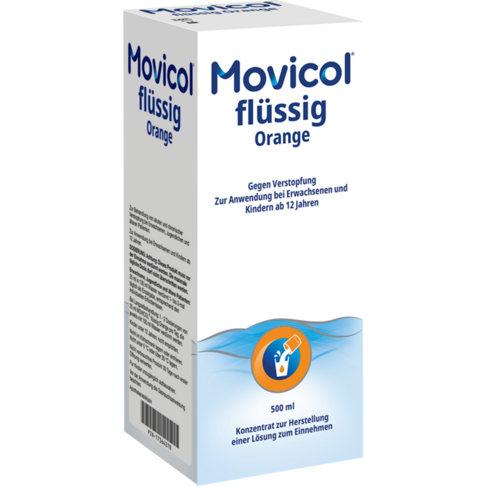 MOVICOL flüssig Orange 500 ml vitenda Ihre moderne OnlineApotheke