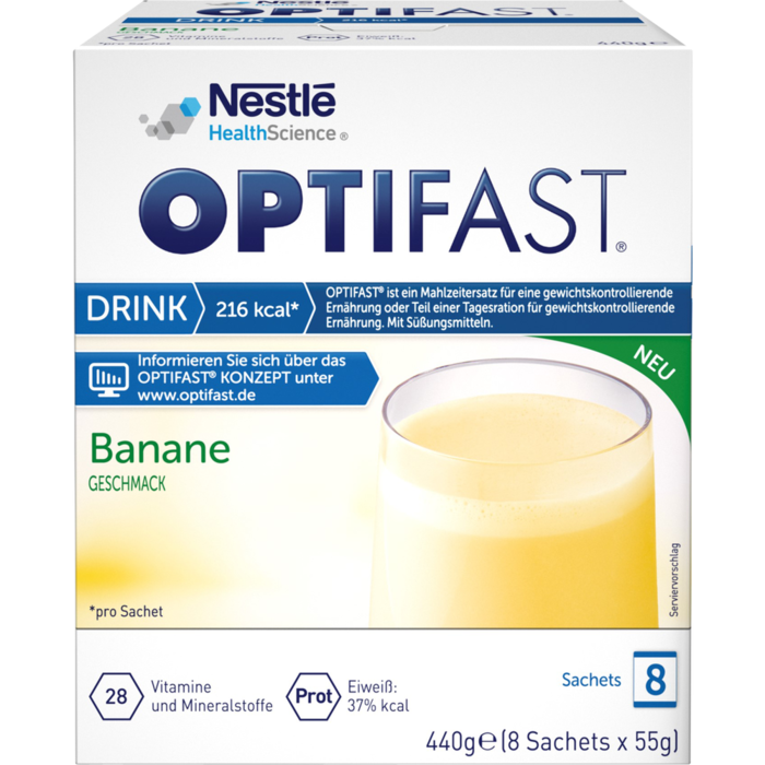 OPTIFAST Drink Banane Pulver