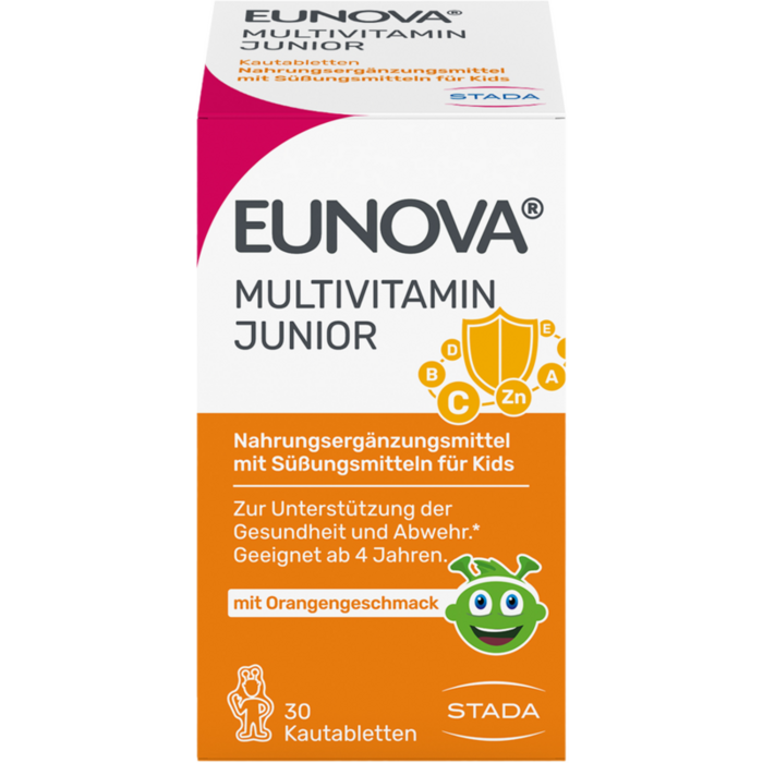 EUNOVA Junior Kautabletten m.Orangengeschmack