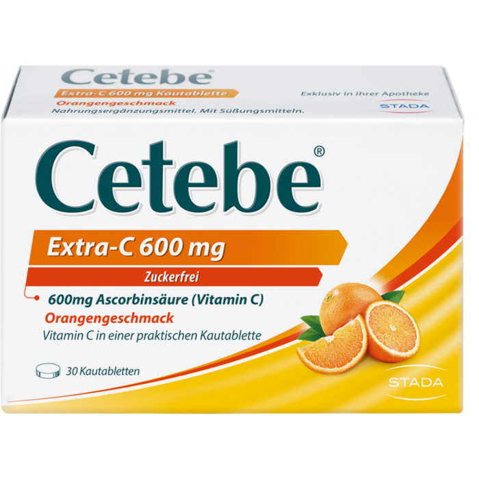 CETEBE Extra-C 600 mg Kautabletten