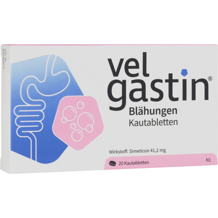 VELGASTIN Blähungen Kautabletten