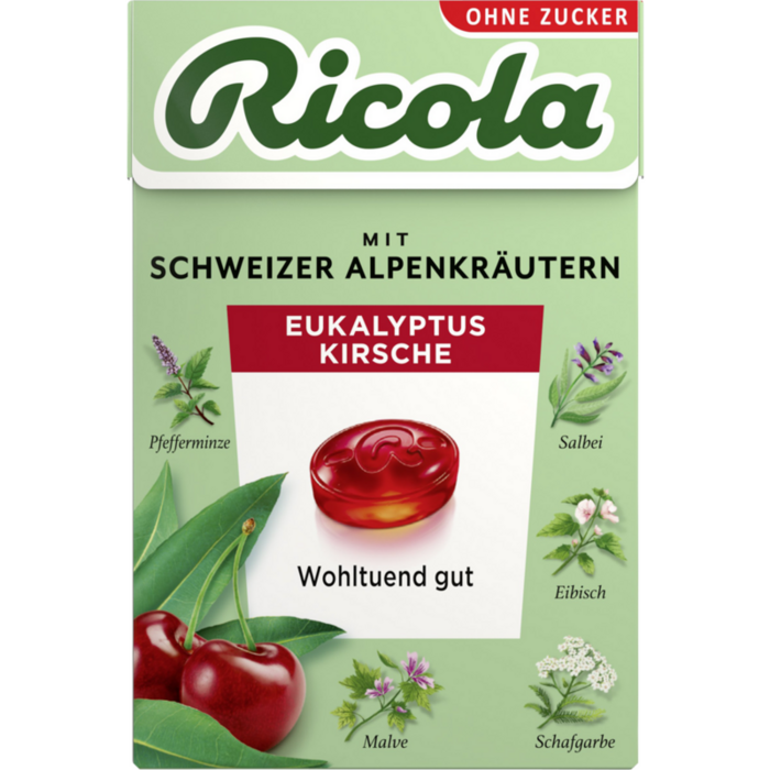 RICOLA o.Z.Box Eukalyptus Kirsche Bonbons