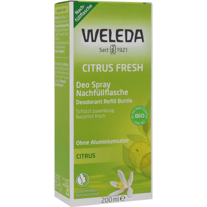 WELEDA Citrus Fresh Deo Spray Nachfüllflasche
