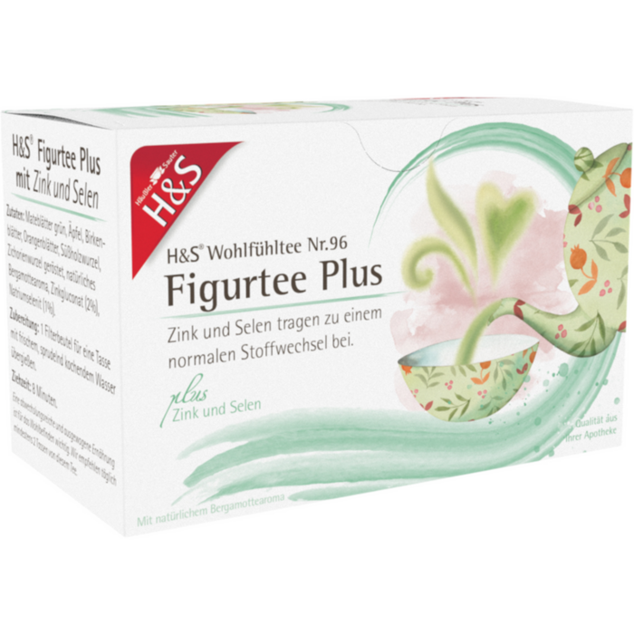 H&S Figurtee Plus mit Zink und Selen Filterbeutel