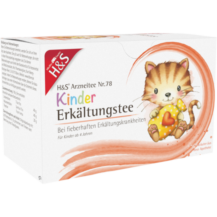 H&S Kinder Erkältungstee Filterbeutel