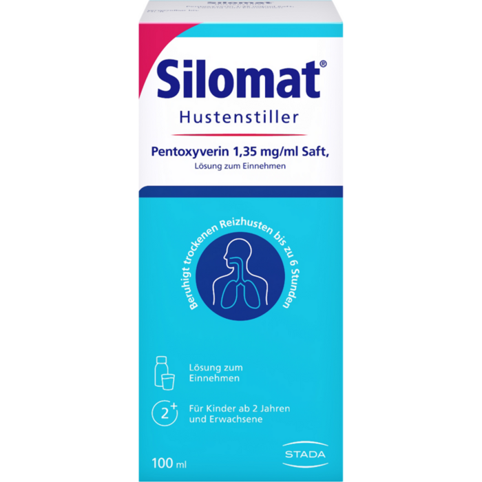 SILOMAT Hustenstiller Pentoxyverin 1,35 mg/ml Saft