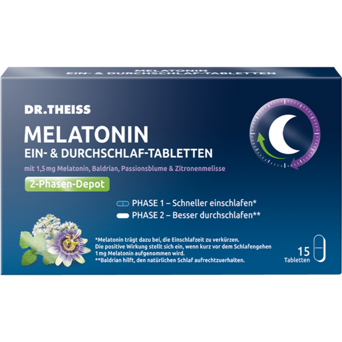 DR.THEISS Melatonin Ein- & Durchschlaf-Tabletten