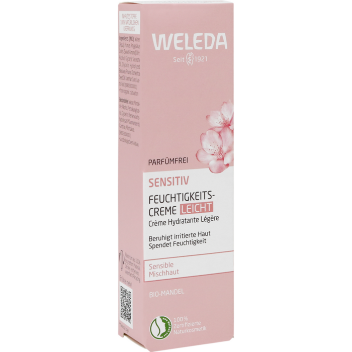 WELEDA Sensitiv Feuchtigkeitscreme leicht Mandel