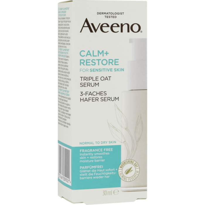 AVEENO Calm+ Restore 3-faches Hafer Serum