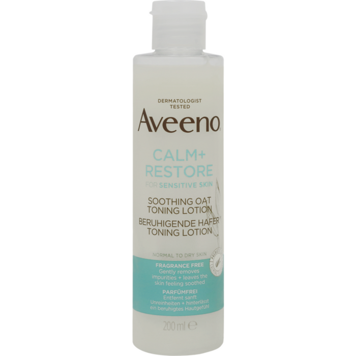 AVEENO Calm+ Restore beruhigende Hafer Toning Lot.