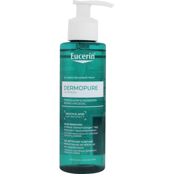 EUCERIN DermoPure Clinical Reinig.Gel porenverfein